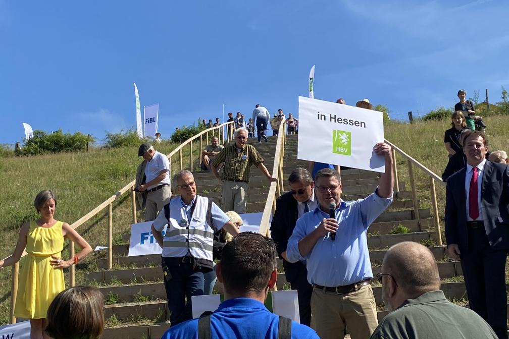 Thomas Kunz auf den Ökofeldtagen 2022