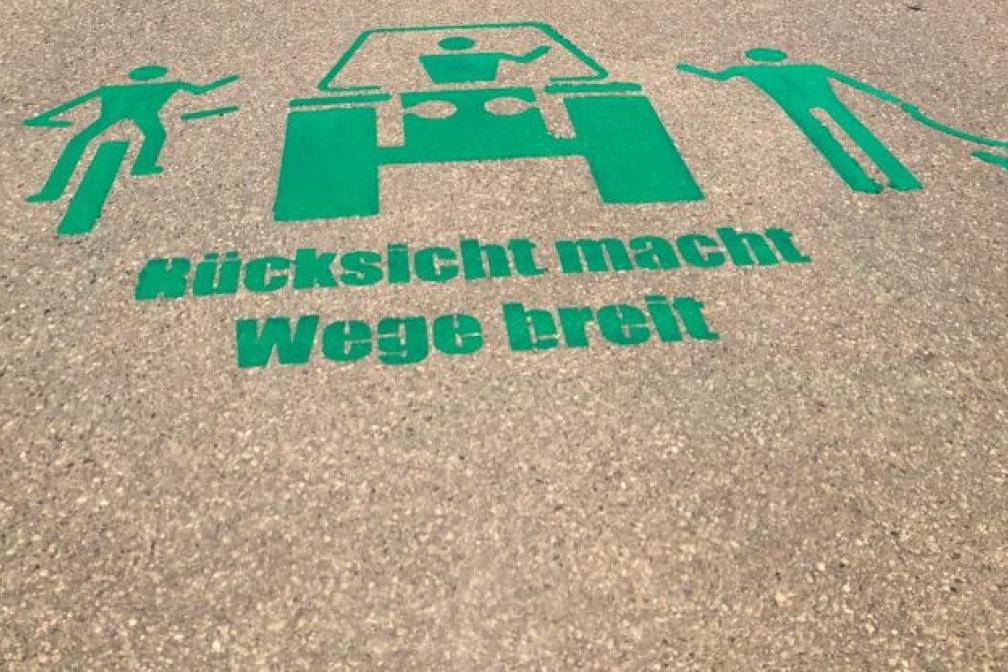 Rücksicht macht Wege breit