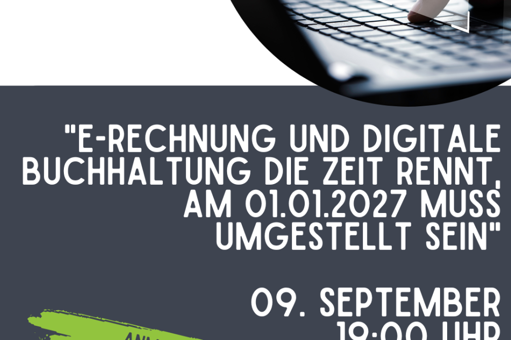 Fit for farming: "E-Rechnung und digitale Buchhaltung die Zeit rennt, am 01.01.2027 muss umgestellt sein"