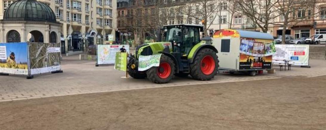 Mahnwache vor Staatskanzlei 2021