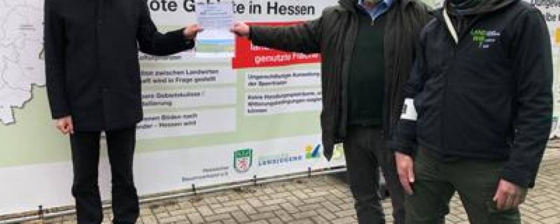 Übergabe Positionspapier Schmid HLNUG 2021