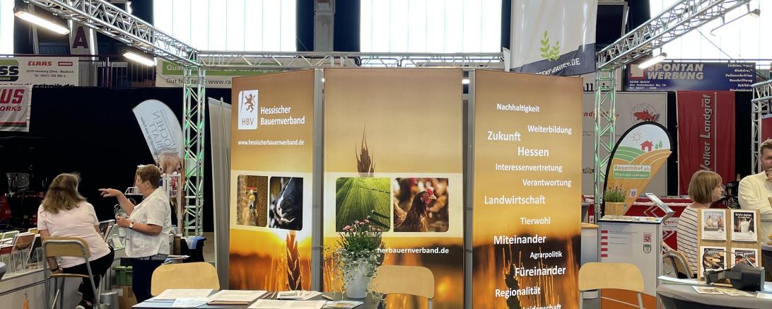 HBV Stand auf der HeLa 2022