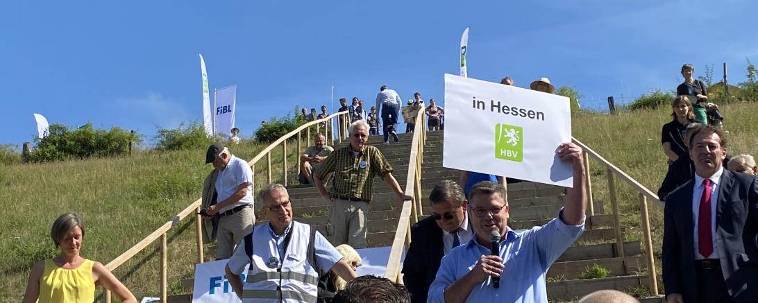 Thomas Kunz auf den Ökofeldtagen 2022