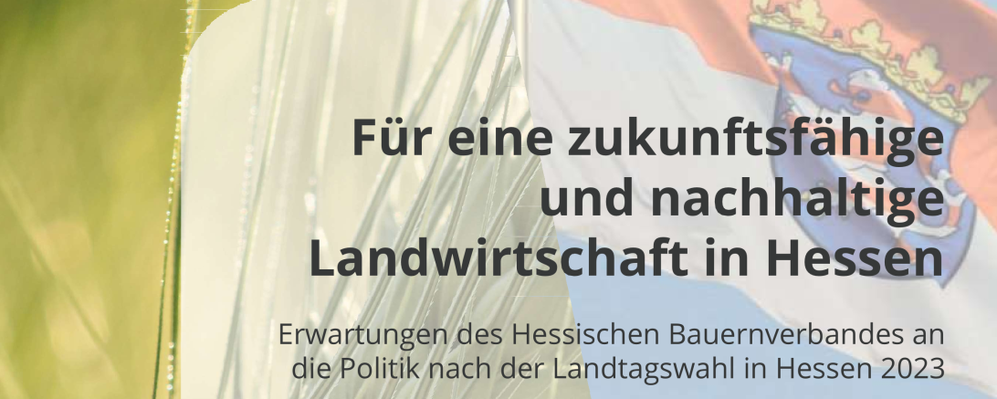 Titelblatt Forderungskatalog Landtagswahl 2023