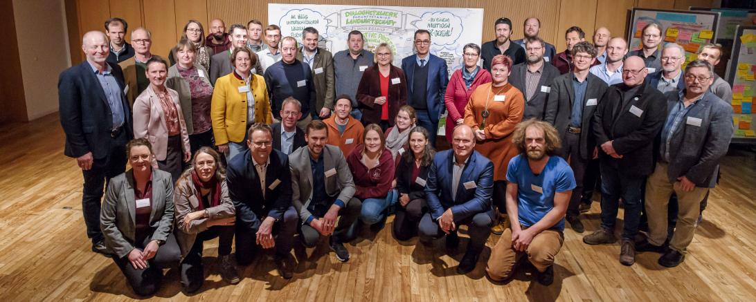 Dialognetzwerk Zukunftsfähige Landwirtschaft aus Politikern und einem fachlichen Beratungsgremium