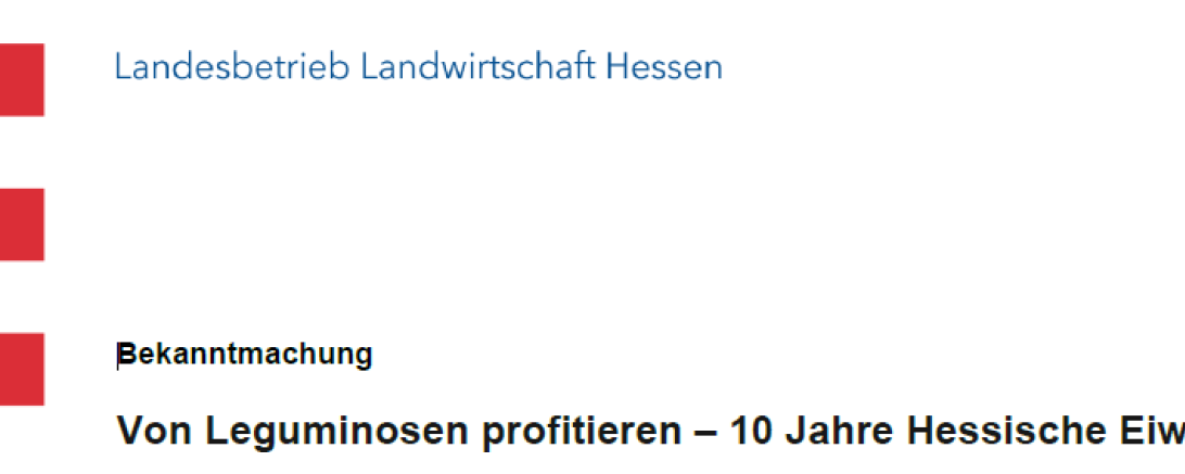 Hessischer Leguminosentag 2023