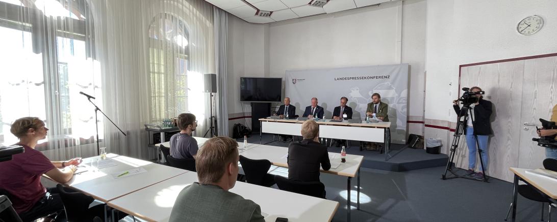 Landespressekonferenz 5.9.2023