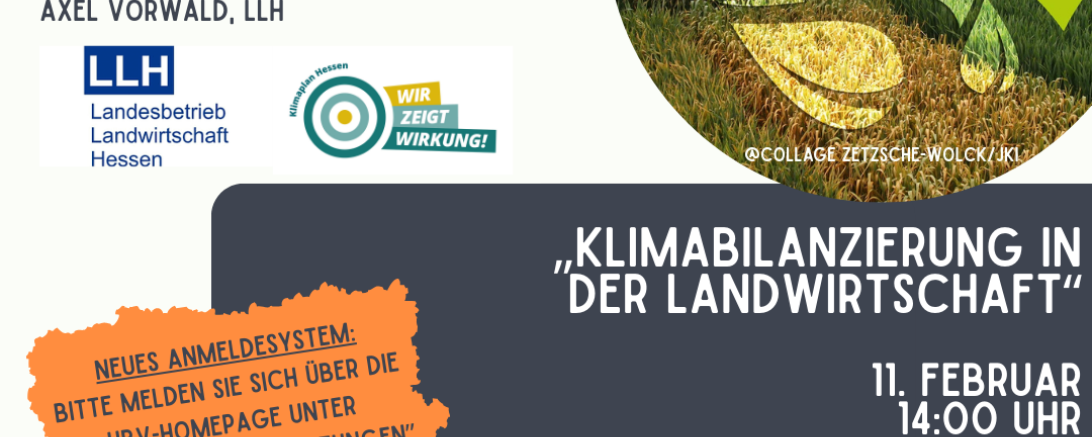 Fit for farming - Klimabilanzierung in der Landwirtschaft - Online-Seminar am 11. Februar 2026