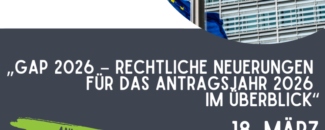 „GAP 2026 – Rechtliche Neuerungen"