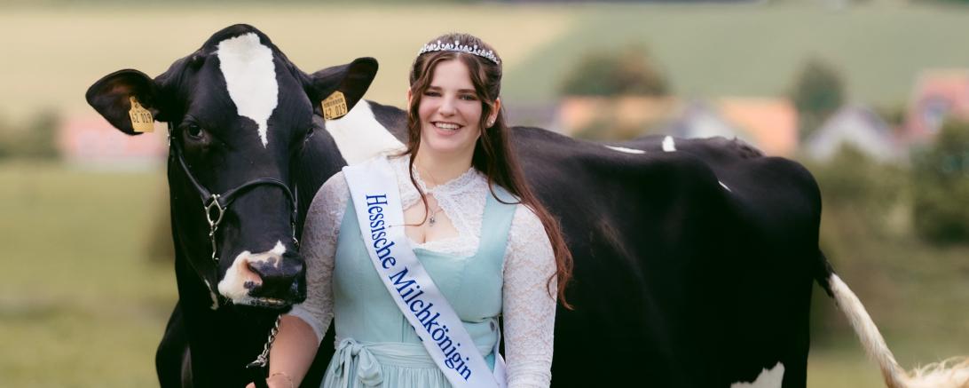 Hessische Milchkönigin Hanna I.