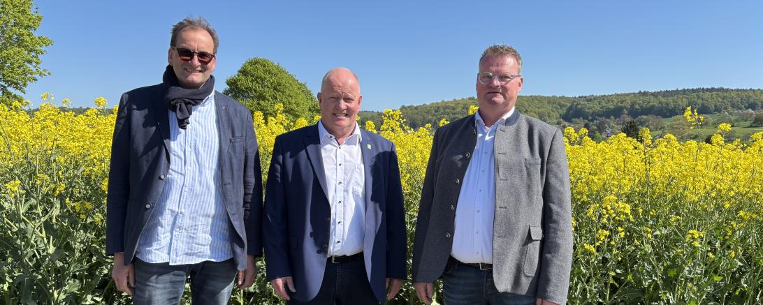 Rapsblütenpressegespräch 2026 Schmal Eller Mäser
