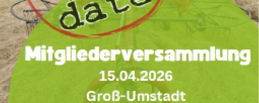 Safe the Date Mitgliederversammlung 2026